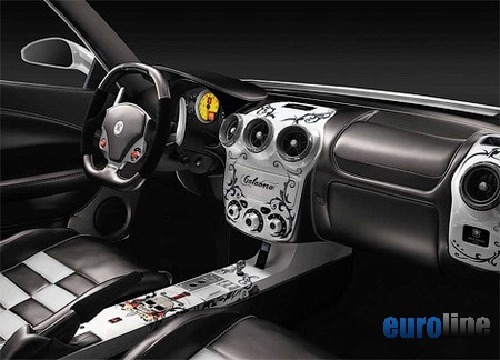 Немецкий тюнер разрисовал 707-сильный Ferrari F430 черепами Немецкий тюнер разрисовал 707-сильный Ferrari F430 черепами