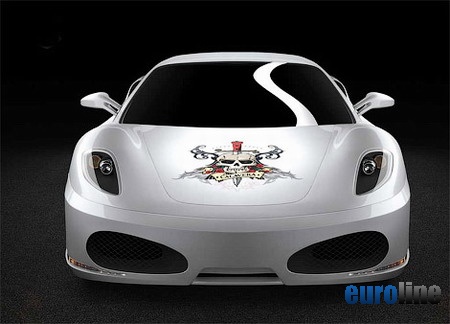 Немецкий тюнер разрисовал 707-сильный Ferrari F430 черепами Немецкий тюнер разрисовал 707-сильный Ferrari F430 черепами
