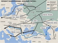 Хорватия предложила проложить "Южный поток" по ее территории