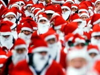 В Риге состоится забег Дедов Морозов