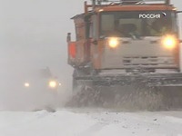 Итальянская армия "сражается" со снегопадом