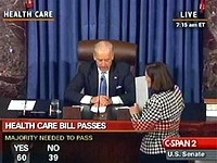Сенат США принял закон о реформе здравоохранения Сенат США принял закон о реформе здравоохранения