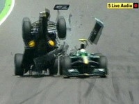 "Сальто" Марка Уэббера не помешало Red Bull выиграть Гран-при Европы
