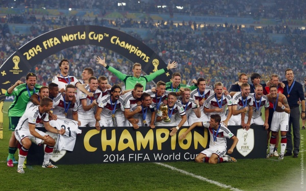 Сборная Германии стала чемпионом мира по футболу