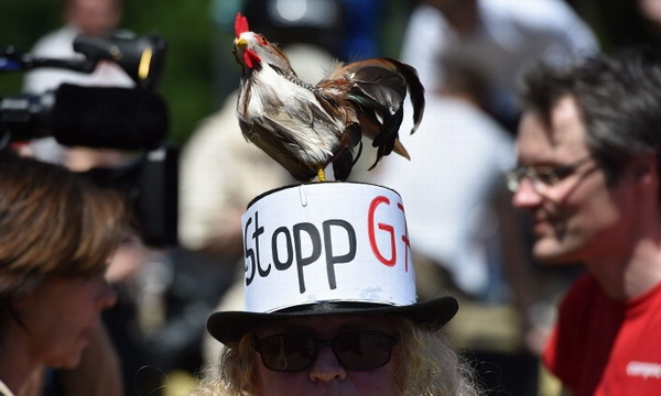 В Мюнхене прошёл митинг против саммита G7
