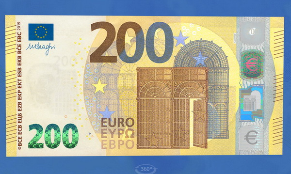 Европейский центробанк представил дизайн новых евро