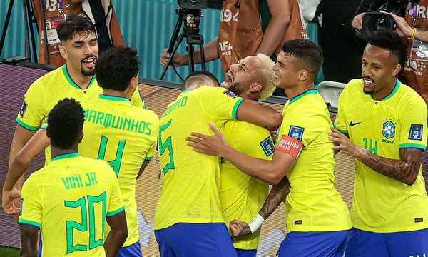 Бразилия разгромила Южную Корею в матче 1/8 финала ЧМ-2022
