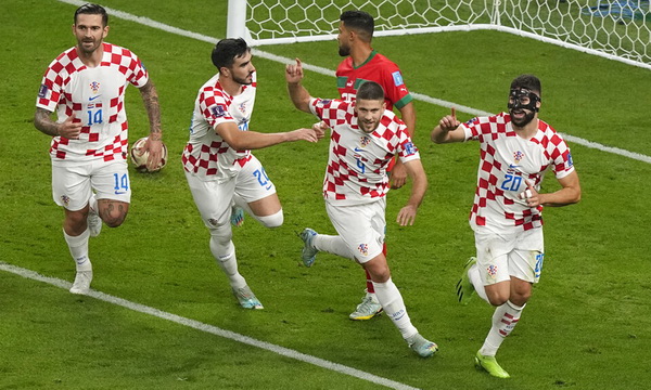 Хорватия выиграла у Марокко в матче за 3-е место ЧМ-2022