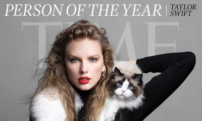 Time назвал Тейлор Свифт человеком года