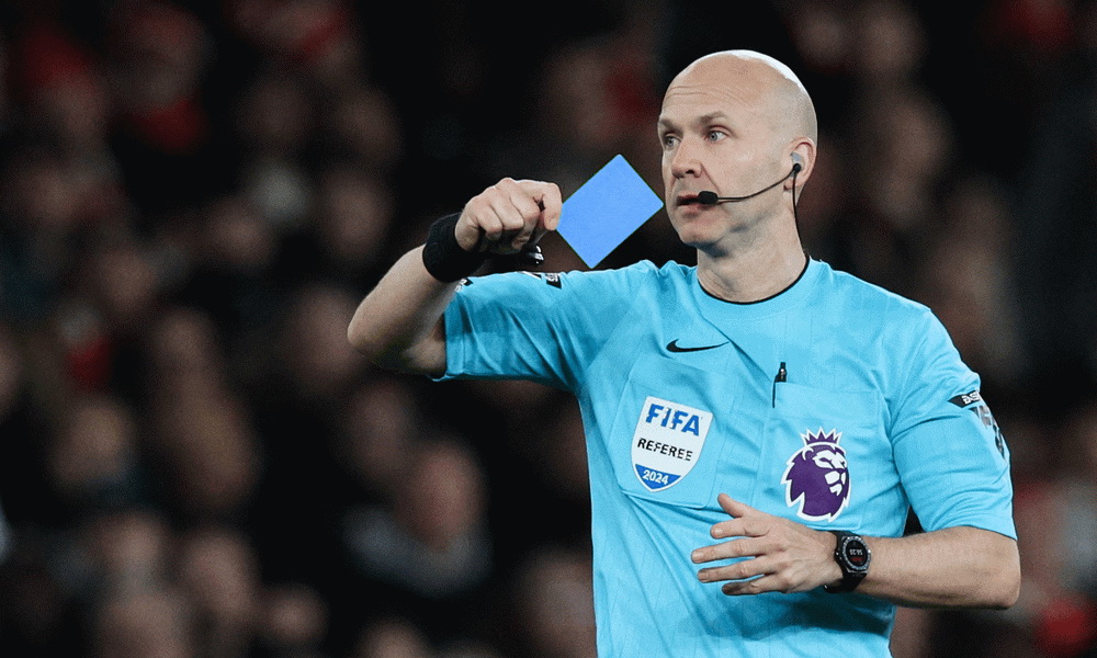 В футболе появятся синие карточки