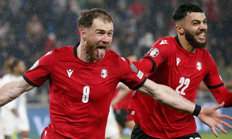 Сборная Грузии по футболу вышла в финал квалификации Евро-2024