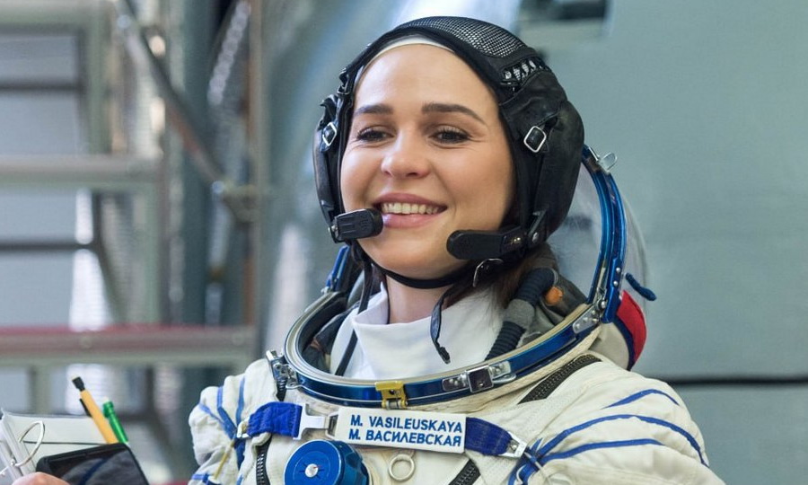 Впервые в истории белоруска полетела в космос