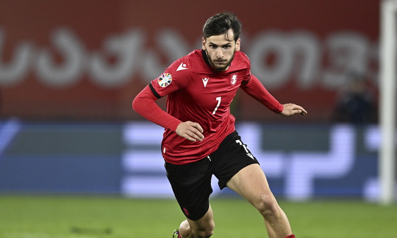 Сборная Грузии по футболу впервые в истории вышла в Евро