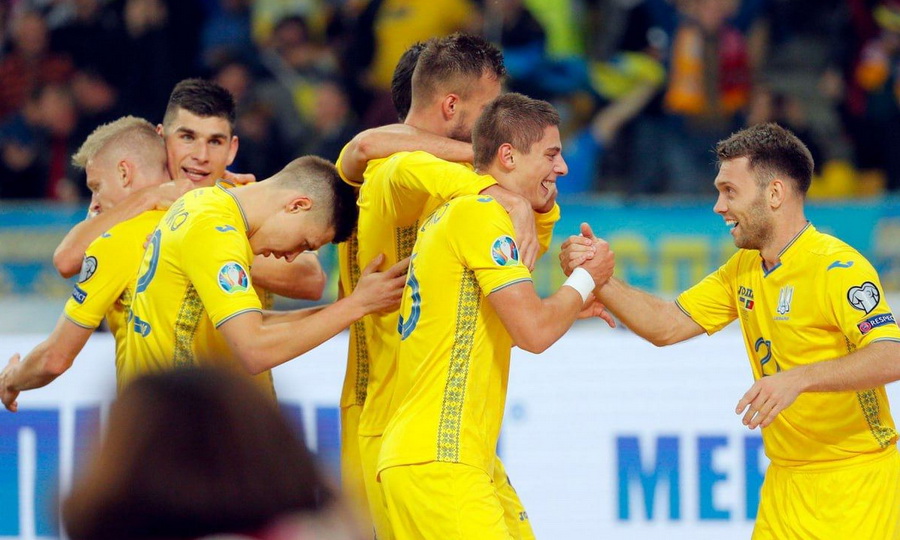 Украина вышла на чемпионат Европы по футболу