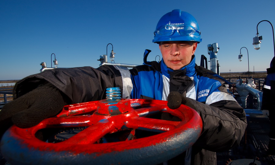 Акции «Газпрома» резко упали