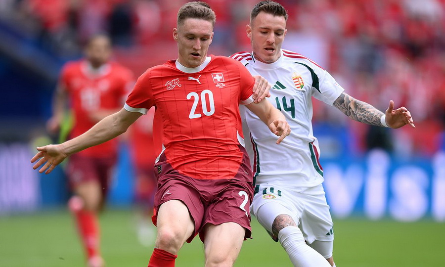 Сборная Швейцарии победила Венгрию на Евро-2024