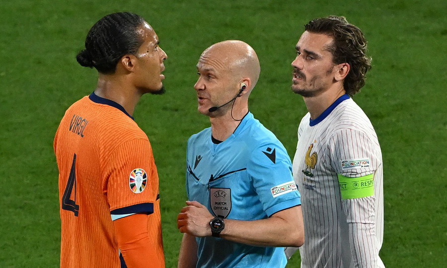 Франция и Нидерланды сыграли первую нулевую ничью на Евро-2024